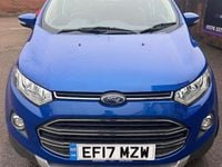 Used Ford Ecosport Titanium 2017 Blue SUV