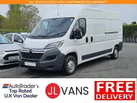 Used Citroën Relay 140 HP (102 kW) 2022 White Van