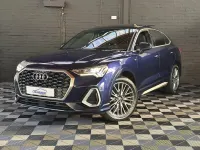 Used Audi Q3 Sportback S-Line 150 HP (110 kW) 2020 Blue SUV