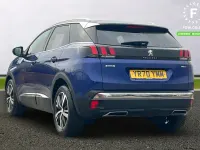 Used Peugeot 3008 GT-line 131 HP (96 kW) 2020 Blue SUV