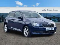 Used Skoda Fabia SE 2017 Blue Hatchback
