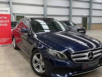 Used Mercedes E220 Premium 2017 Blue Estate