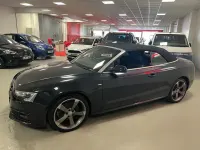 Used Audi A5 Cabriolet S-Line 177 HP (130 kW) 2014 Blue Cabriolet