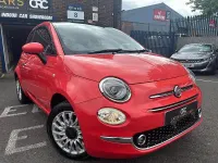 Used Fiat 500 Lounge 69 HP (50 kW) 2016 Pink Hatchback