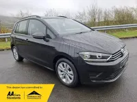 Used VW Golf Sportsvan SE 110 HP (80 kW) 2014 Black MPV
