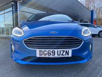Used Ford Fiesta Titanium 2019 Blue Hatchback