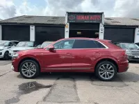 Used Audi Q8 S-Line 286 HP (210 kW) 2019 Red SUV