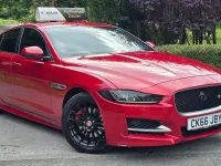 Used Jaguar XE R-Sport 163 HP (119 kW) 2016 Red Sedan