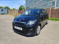 Used Peugeot 108 Active 68 HP (50 kW) 2017 Black Hatchback