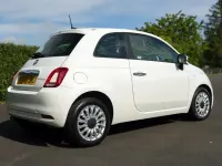 Usado Fiat 500 Lounge 70 HP (51 kW) 2021 Branco Citadino