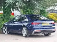 Used Audi A4 S-Line 204 HP (150 kW) 2023 Blue Sedan