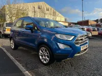 Usado Ford Ecosport Titanium 125 HP (91 kW) 2021 Azul SUV