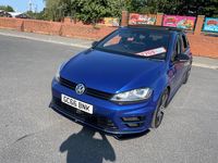 Used VW Golf VII R 2016 Blue Hatchback