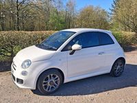 Used Fiat 500 S 69 HP (50 kW) 2014 White Hatchback