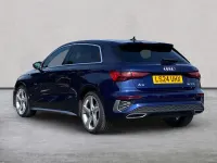 Used Audi A3 Sportback S-Line 150 HP (110 kW) 2024 Blue Hatchback
