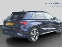 Used Audi A3 Sportback Design 150 HP (110 kW) 2022 Blue Hatchback