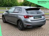 Used Skoda Fabia Colour Edition 94 HP (69 kW) 2023 Graphite grey metallic body / black magic pearl effect roof Hatchback
