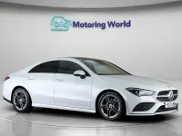 Used Mercedes CLA180 AMG Line Premium Plus 136 HP (100 kW) 2020 White Coupe