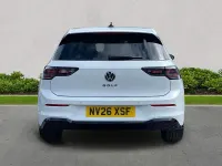 New VW Golf VIII Black Edition 150 HP (110 kW) 2026 White Hatchback
