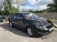 Begagnad Skoda Octavia SE 150 HK (110 kW) 2019 Svart Halvkombi