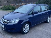 used Vauxhall Zafira 1.6i [115] Exclusiv 5dr