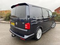 Used VW T6 Highline 150 HP (110 kW) 2016 Blue Van