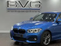 Used BMW 118 M Sport 150 HP (110 kW) 2015 Blue Hatchback
