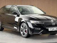 Used Skoda Octavia vRS 245 HP (180 kW) 2024 Black Estate