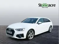 Used Audi A4 S-Line 204 HP (150 kW) 2024 White Estate
