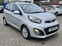 Used Kia Picanto 85 HP (62 kW) 2011 Silver Hatchback