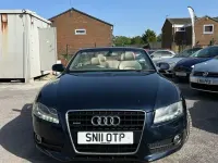 Used Audi A5 Cabriolet Comfort 2011 Blue Cabriolet
