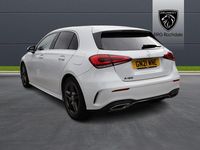 Used Mercedes A180 AMG line 134 HP (98 kW) 2021 White Hatchback