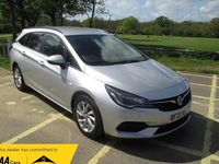 Used Vauxhall Astra Business Edition 122 HP (89 kW) 2020 Silver Estate