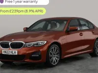 Used BMW 330e M Sport 292 HP (214 kW) 2022 Orange Sedan