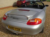 Used Porsche Boxster 1998 Silver Cabriolet