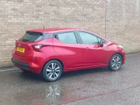 Used Nissan Micra Acenta Limited Edition 90 HP (66 kW) 2019 Red Hatchback