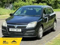 Used Vauxhall Astra 2007 Black Hatchback