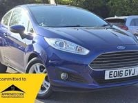 Usado Ford Fiesta Zetec 2016 Azul Citadino