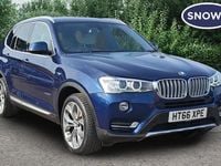 Used BMW X3 xLine 190 HP (139 kW) 2017 Blue SUV