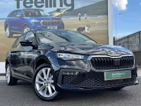 Used Skoda Scala SE L 115 HP (84 kW) 2025 Black magic pearl effect Hatchback