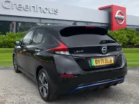 Used Nissan Leaf Tekna 110 kW (150 HP) 2021 Black Hatchback