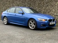 Begagnad BMW 320 M Sport 2014 Blå Sedan