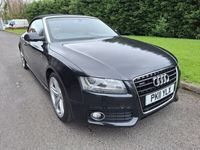 used Audi A5 Cabriolet 3.0 TDI QUATTRO S LINE 2d 240 BHP