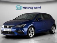 Used Seat Leon FR 125 HP (91 kW) 2018 Blue Hatchback