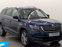 Used Skoda Kodiaq LAURIN & KLEMENT 190 HP (139 kW) 2020 Blue SUV