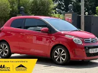 Used Citroën C1 Flair 82 HP (60 kW) 2016 Red Hatchback