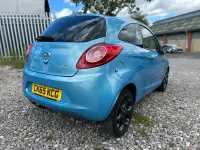 Used Ford Ka Zetec 69 HP (50 kW) 2015 Blue Hatchback