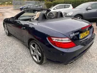 Used Mercedes SLK250 AMG 204 HP (150 kW) 2013 Blue Cabriolet