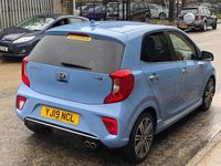 Used Kia Picanto GT-Line S 2019 Blue Hatchback