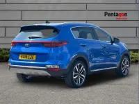 Used Kia Sportage 174 HP (127 kW) 2019 Blue SUV